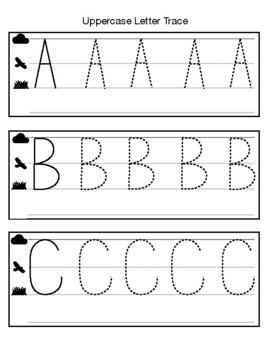 Letter Tracing Book: Learn How to Write Alphabet A to Z Uppercase and  Lowercase Letters (Volume 3) (Paperback)