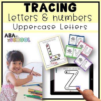 Preview of Uppercase or Capital Letter Tracing Alphabet Recognition and Sound Practice