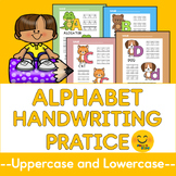 Alphabet Tracing - Handwriting Color Worksheets