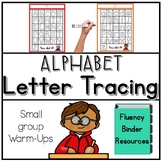 Alphabet Letter Tracing, Handwriting Fluency, Kindergarten