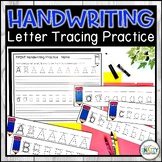 Alphabet Letter Tracing Pages Practice for Handwriting Ski