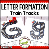 Alphabet Letter Tracing Transportation Train Track Writing