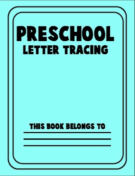 Preview of Alphabet Letter Tracing Workbook