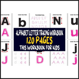 Alphabet Letter Tracing Workbook | PreK & K Grade Worksheets
