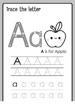 Alphabet Letter Tracing Worksheets, Printable ABC Handwriting ...