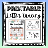 Alphabet Letter Tracing and Coloring Worksheets ABCs