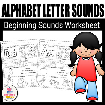 Alphabet Letter Worksheets|Letter Recognition, Sounds & Tracing ...