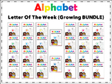 #50offdeal Alphabet Letter of The Week (THE BUNDLE) Packet