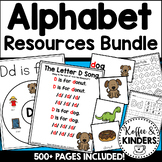 Alphabet Letter of the Day Bundle | Posters Worksheets Poc