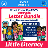 Letter Printables | Now I Know My ABC's Alphabet Curriculum