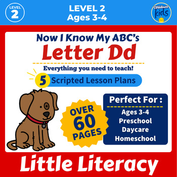 Letter D Printable Worksheets by ClubbhouseKids | TPT