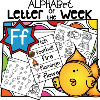 Preview of Alphabet Letter of the Week F