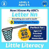 Worksheets For Letter N | Alphabet Lesson Plans | N is for Net