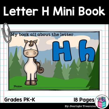 Preview of Alphabet Letter of the Week: The Letter H Mini Book
