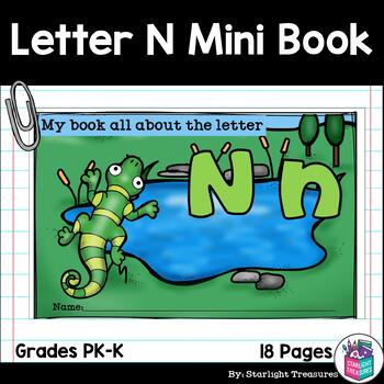 Preview of Alphabet Letter of the Week: The Letter N Mini Book