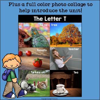 Alphabet Letter of the Week: The Letter T Mini Book by Starlight Treasures