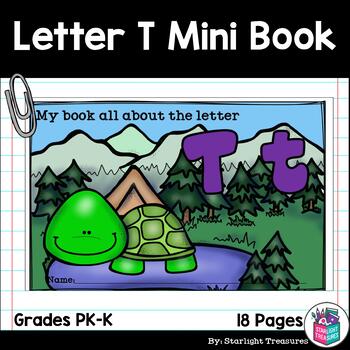 Preview of Alphabet Letter of the Week: The Letter T Mini Book
