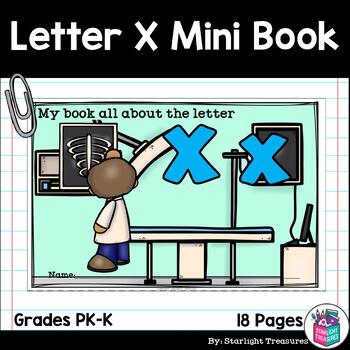 Preview of Alphabet Letter of the Week: The Letter X Mini Book
