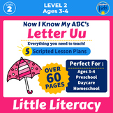 Letter U Printables | Alphabet Letters For Toddlers and Preschool