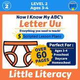 Worksheets For Letter U | U is for Underwear