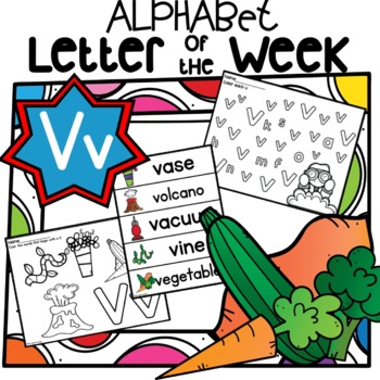Preview of Alphabet Letter of the Week V