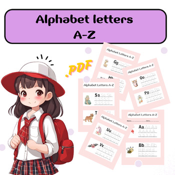 Preview of Alphabet Letters A-Z