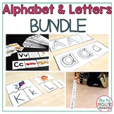 Alphabet & Letters BUNDLE - Special Education and Early Li