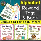 Alphabet Letters Reward Tags & Book (Unique Tag for Each L