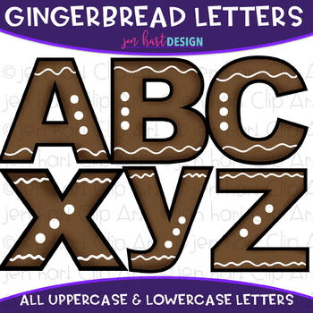 Gingerbread Letters Teaching Resources Teachers Pay Teachers
