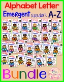 Alphabet Letters Emergent Readers A to Z Bundle
