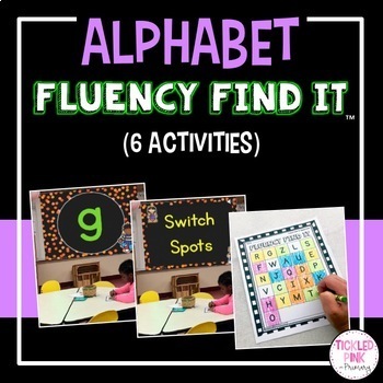Preview of Alphabet Letters Fluency Find It®