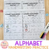 Preview of Alphabet Letters Handwriting Practice