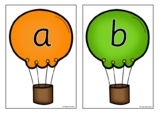 Alphabet Letters Hot Air Balloons (Uppercase, Lowercase, C