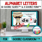 Alphabet Letters - Missing Letters for use in Google Classroom™