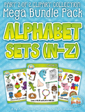 Alphabet Letters N-Z Clipart Mega Bundle {Zip-A-Dee-Doo-Da