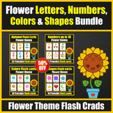 Alphabet Letters, Numbers, Colors & Shapes Flash cards - B