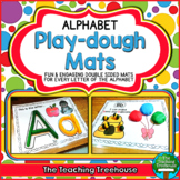 Alphabet Letters Play Dough Mats