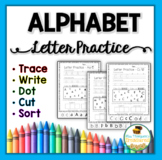 Alphabet Letters Practice Pages