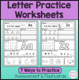 Alphabet Letters Practice Worksheets