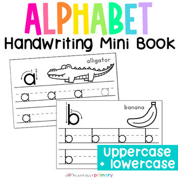 Preview of Alphabet Handwriting Practice, Trace and Write Letter Formation Practice Sheets