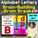 Alphabet Letters Uppercase Lowercase with Brain Breaks Goo