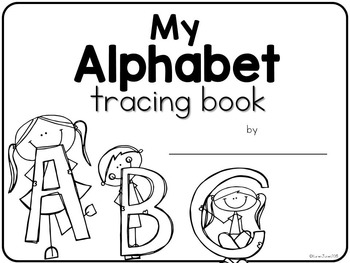 Alphabet Letters and Sounds {Alphabet Tracing Book}