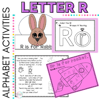 Preview of Alphabet Letters | Sounds | Letter R | Letter a Day | Letter Recognition Sheets 