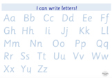 Alphabet Letters (both capital letters and lower-case letters)