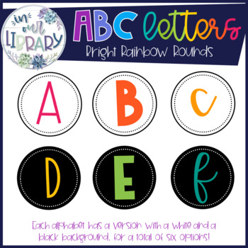 Preview of Alphabet Letters {Word Walls or Book Bins}