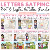 Alphabet Letters of the Week | SATPINC | Print & Digital Bundle