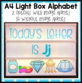 Alphabet Light Box for A4 only