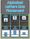 Alphabet Line Placement Poster & Activity Set