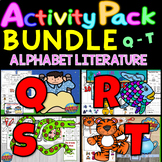 Alphabet Literature Resource Packs Q - T BUNDLE