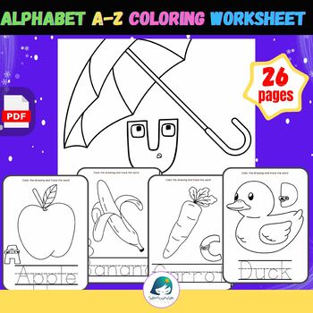Alphabet Lore - Alphabet Letter Tracing, Alphabet coloring Book
